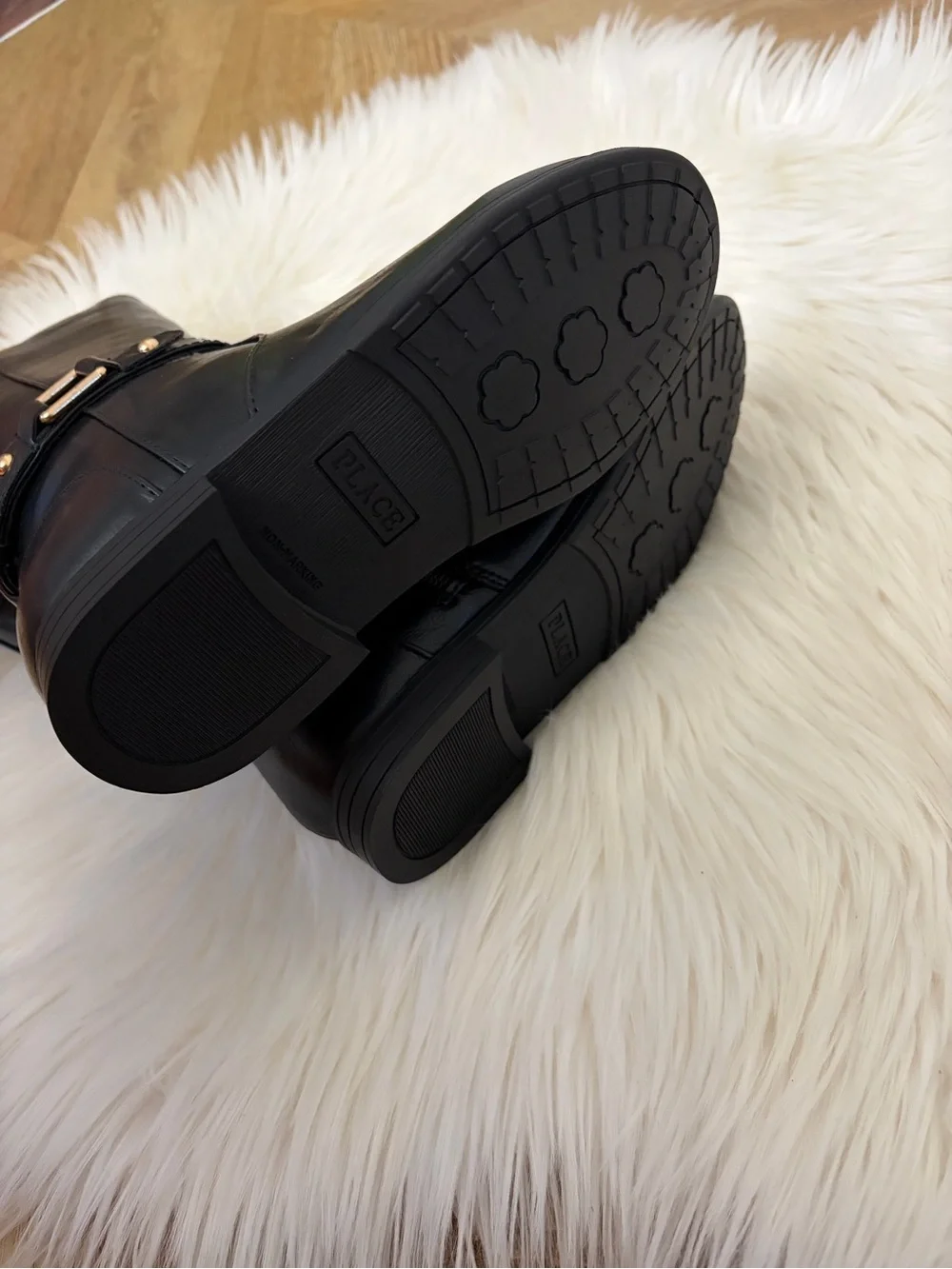 The Children’s Place Black Riding Boots
